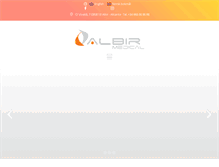 Tablet Screenshot of albirmedical.com
